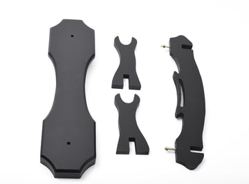 Black Basic Wood Stand Single Tier Katana Stand